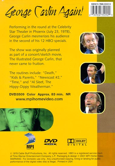 George Carlin: Doin' It Again movies