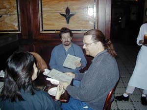 Yukiko Ito, Bob O'Brien, and David McCarter