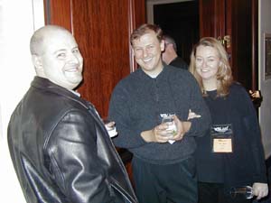 Chris Kinsman, Matt Carter, and Tina Carter