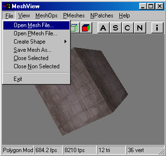 Mesh Viewer Screen Shot